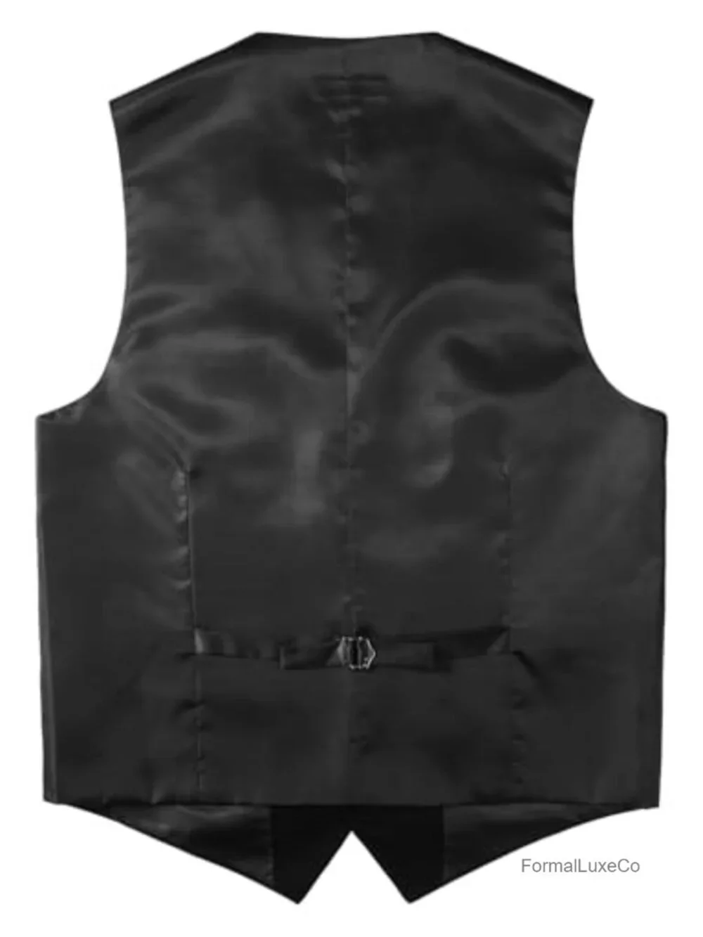Men's Slim Fit Formal Vest, 80% Polyester 20% Viscose, Sleeveless, Pockets,